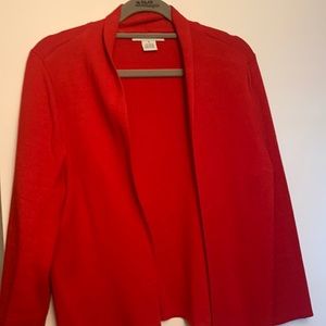 $5 SALE Liz Claiborne red cardigan